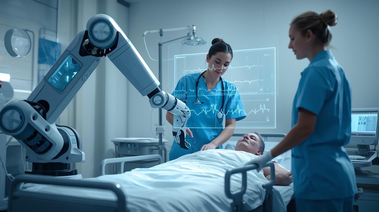 Canva AI KI in der Pflege - Was bringt uns die Zukunft