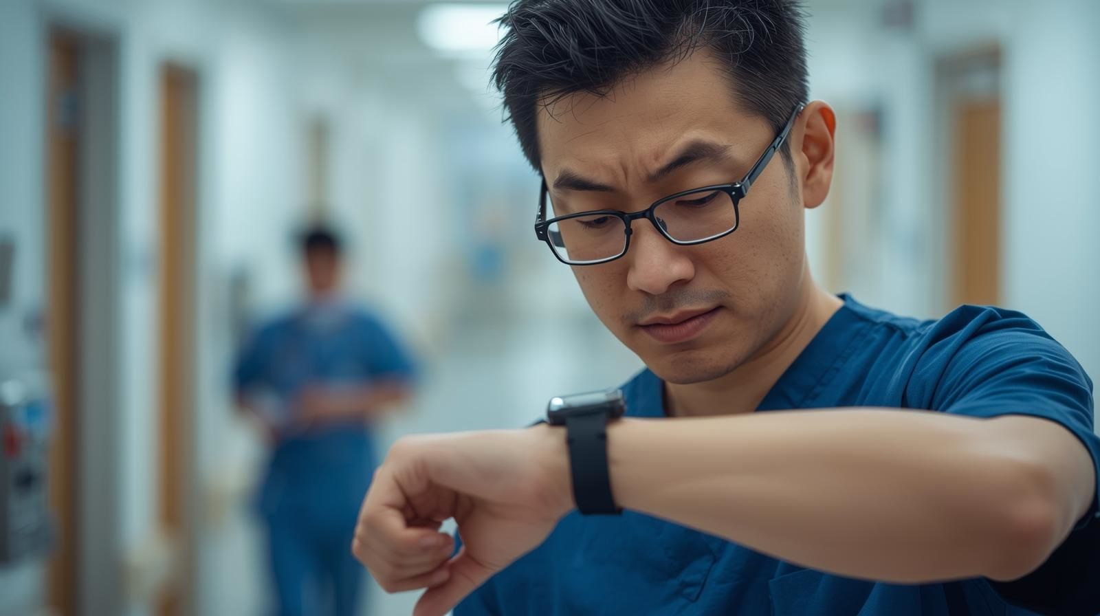 Canva AI Wenn die Uhr tickt – Pflegekräfte gegen die Zeit (und wie sie gewinnen)